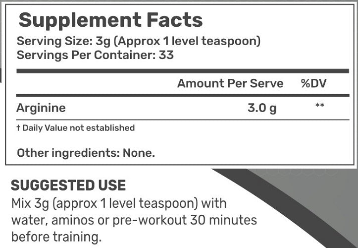 NOWHEY L-ARGININE 100G