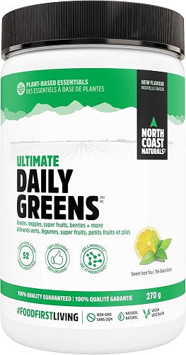 NORTH COAST NATURALS ULTIMATE DAILY GREENS 270G