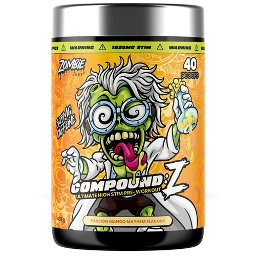 ZOMBIE LABS COMPOUND Z ULTIMATE HIGH STIM PRE-WORKOUT - 40 SERVES