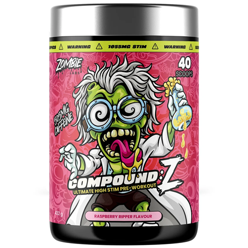 ZOMBIE LABS COMPOUND Z ULTIMATE HIGH STIM PRE-WORKOUT - 40 SERVES