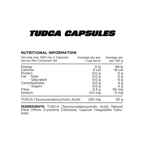 ZOMBIE LABS TUDCA - 60 CAPSULES