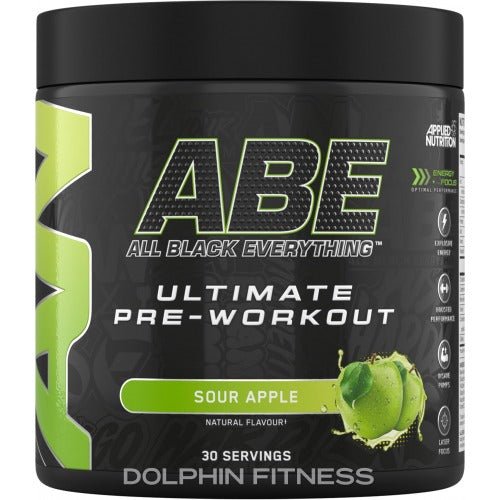 ABE ULTIMATE PRE-WORKOUT 30 SERVES - Bay Supplements - Pre-workout - Sour Apple - Endurance - Nootropics