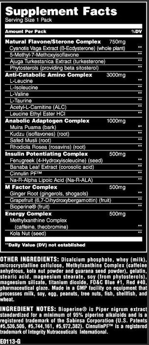 ANIMAL M STAK - Bay Supplements - Muscle Growth