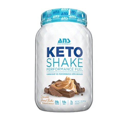 ANS PERFORMANCE KETO SHAKE 2LB - Bay Supplements - Protein powder - Chocolate Peanut Butter - Gluten Free Protein - Keto Supplement
