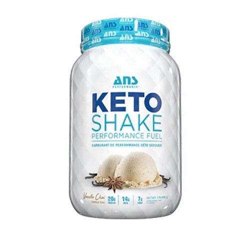 ANS PERFORMANCE KETO SHAKE 2LB - Bay Supplements - Protein powder - Vanilla Chai - Gluten Free Protein - Keto Supplement