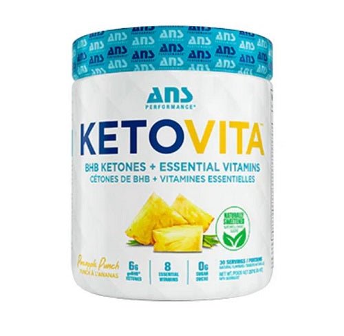 ANS PERFORMANCE KETOVITA - 30 SERVES - Bay Supplements - Fat Burners - Pineapple Punch - Electrolytes - Fat Burner