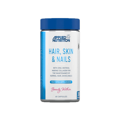 APPLIED NUTRITION HAIR SKIN AND NAILS 60 CAPSULES - DATED 11/25 - Bay Supplements