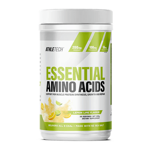ATHLETECH ESSENTIAL AMINO ACIDS 300G - Bay Supplements - BCAA'S - Lemon Lime - Amino Acids/BCAA
