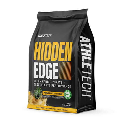 ATHLETECH HIDDEN EDGE CARBS + ELECTROLYTE 1KG - PINEAPPLE - Bay Supplements