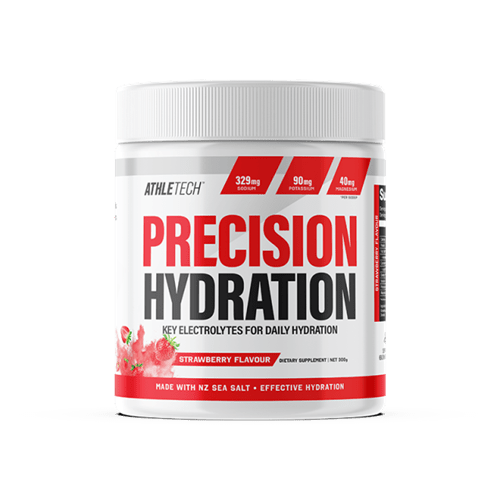 ATHLETECH PRECISION HYDRATION 300G - Bay Supplements - Strawberry - Electrolytes - Endurance - general health