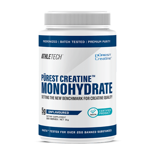 ATHLETECH PUREST CREATINE MONOHYDRATE 1KG - Bay Supplements - Creatine - general health - Muscle Growth