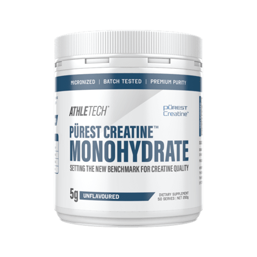 ATHLETECH PUREST CREATINE MONOHYDRATE 250G - Bay Supplements