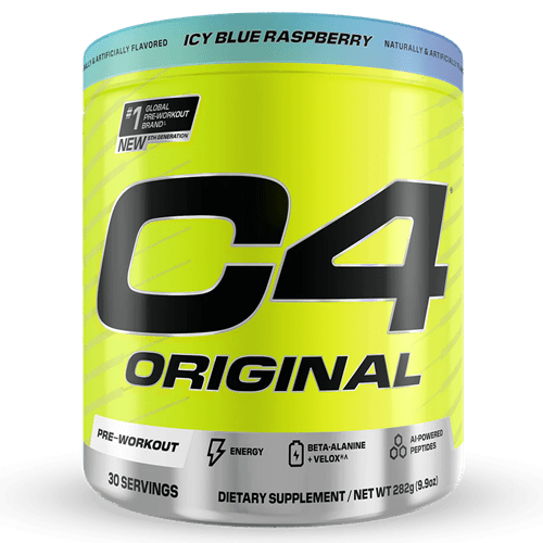 CELLUCOR C4 ORIGINAL PRE-WORKOUT - 30 SERVES - Bay Supplements - Pre-workout - Icy Blue Raspberry - Endurance - Nootropics
