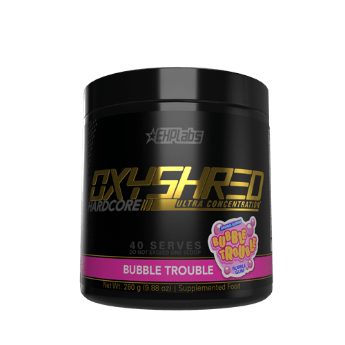 EHP LABS OXYSHRED HARDCORE - Bay Supplements - Fat Burner - Bubble Trouble - Fat Burners