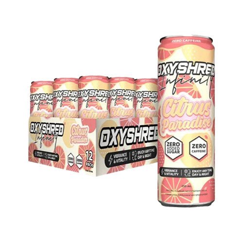 EHP LABS OXYSHRED INFINITY RTD - 12 PACK - Bay Supplements - RTDs - Citrus Paradise - Fat Burner - Fat Burners