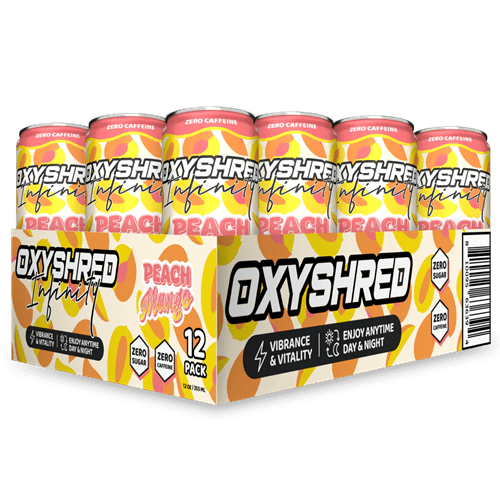 EHP LABS OXYSHRED INFINITY RTD - 12 PACK - Bay Supplements - RTDs - Peach Mango - Fat Burner - Fat Burners