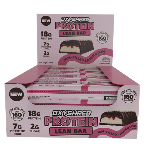 EHP LABS OXYSHRED LEAN PROTEIN BARS - 12 PACK - Bay Supplements
