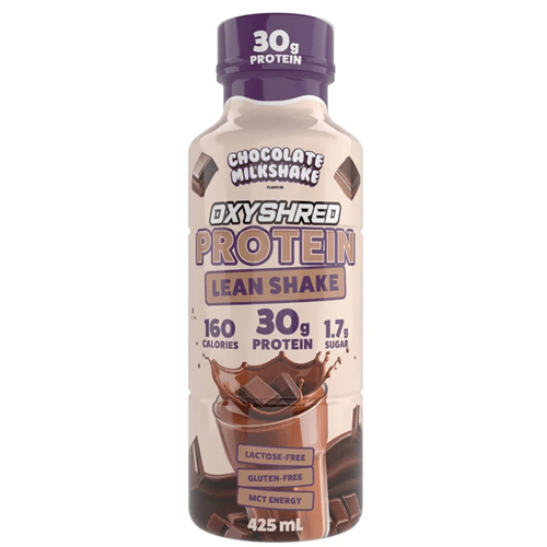 EHP LABS OXYSHRED PROTEIN LEAN SHAKE RTD - SINGLE - Bay Supplements - RTDs - Chocolate Milkshake - Snacks & RTD's