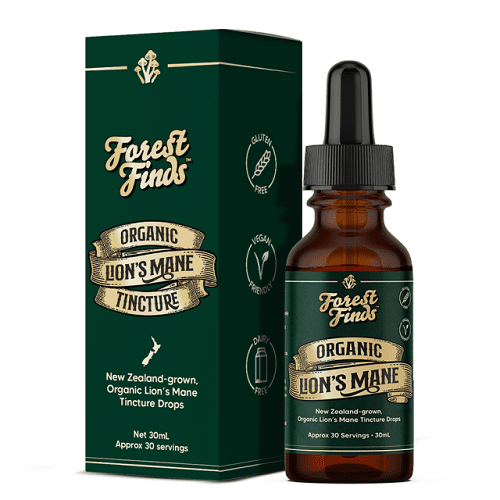 FOREST FINDS LIONS MANE TINCTURE - Bay Supplements - Pre-workout - general health - Non Stim - Nootropics