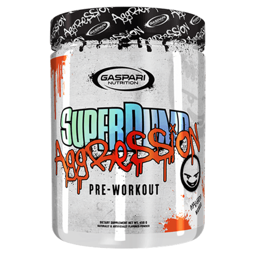 GASPARI NUTRITION SUPERPUMP AGGRESSION - 25 SERVE - Bay Supplements - Pre-workout - Mayhem Mango - Endurance