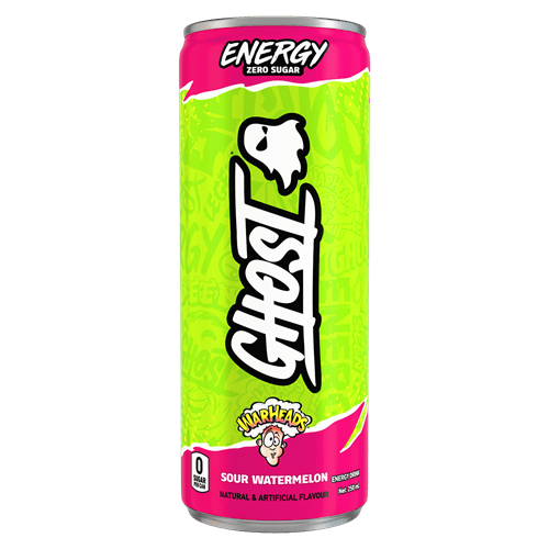 GHOST LIFESTYLE ENERGY RTD 250ML - SINGLE - Bay Supplements - RTDs - Warheads Sour Watermelon - Snacks & RTD's