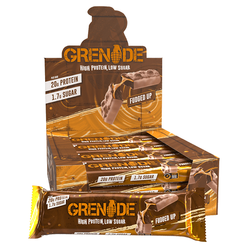 GRENADE PROTEIN BAR - 12 PACK - Bay Supplements - Protein Bars - Fudge Up - Protein Bars & Snacks - Snacks & RTD's