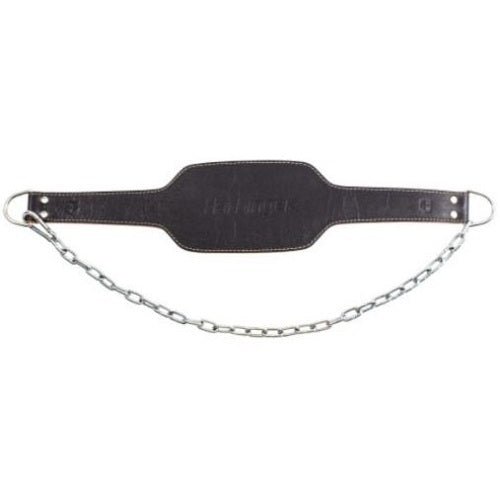 HARBINGER LEATHER DIP BELT BLACK UNI SIZE - Bay Supplements