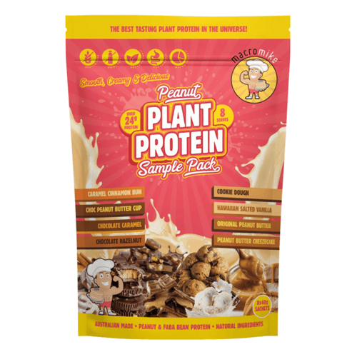 MACRO MIKE PEANUT PROTEIN SAMPLE PACK 8x40G SACHETS - Bay Supplements
