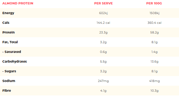 MACRO MIKE PREMIUM ALMOND PLANT PROTEIN 800G - Bay Supplements