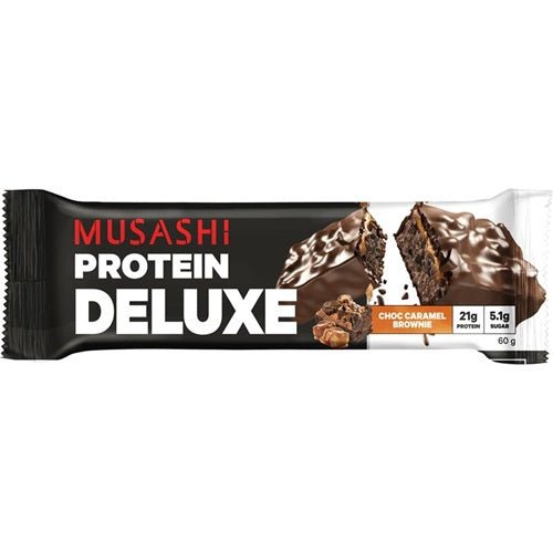 MUSASHI DELUXE HIGH PROTEIN BAR - SINGLE - Bay Supplements