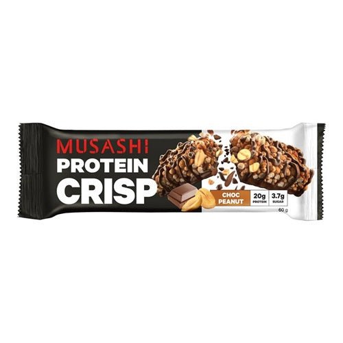 MUSASHI PROTEIN CRISP BARS - SINGLE - Bay Supplements