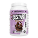 MUSCLE NATION CUSTARD CASEIN PROTEIN - 1KG - Bay Supplements - Protein Powder - Double Chocolate - Casein Protein - Extended Release Protein