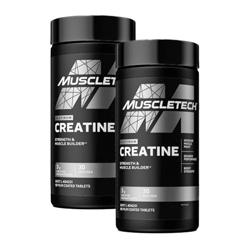 MUSCLETECH PLATINUM CREATINE 90 COATED TABLETS (2 FOR 1 ) - Bay Supplements - Creatine - general health - Muscle Growth