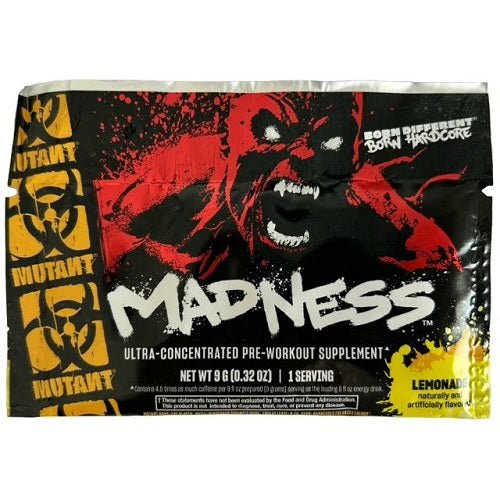 MUTANT MADNESS PRE - WORKOUT - SAMPLE - Bay Supplements