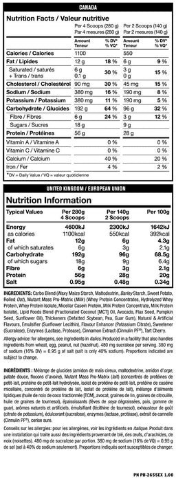 MUTANT MASS 15LB + CREATINE 300G COMBO - Bay Supplements - Mass Gainer - Creatine - deals