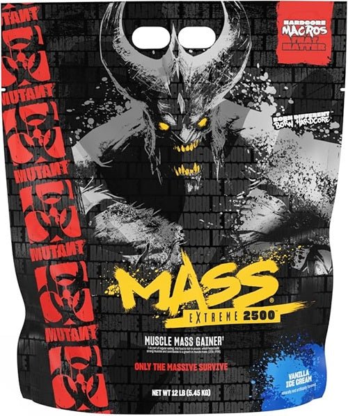 MUTANT MASS EXTREME 2500 12LB - Bay Supplements