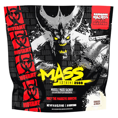 MUTANT MASS EXTREME 2500 6LB - Bay Supplements - Mass Gainer - Cookies & Cream - Protein powder