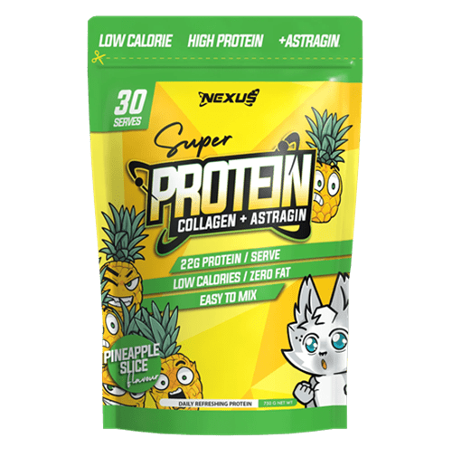NEXUS SPORTS NUTRITION SUPER PROTEIN WATER - 30 SERVES - Bay Supplements - Protein powder - Pineapple Slice - Collagen - Joint Support