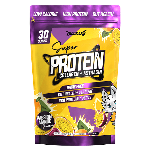 NEXUS SPORTS NUTRITION SUPER PROTEIN WATER - 30 SERVES - Bay Supplements - Protein powder - Passion Mango - Collagen - Joint Support
