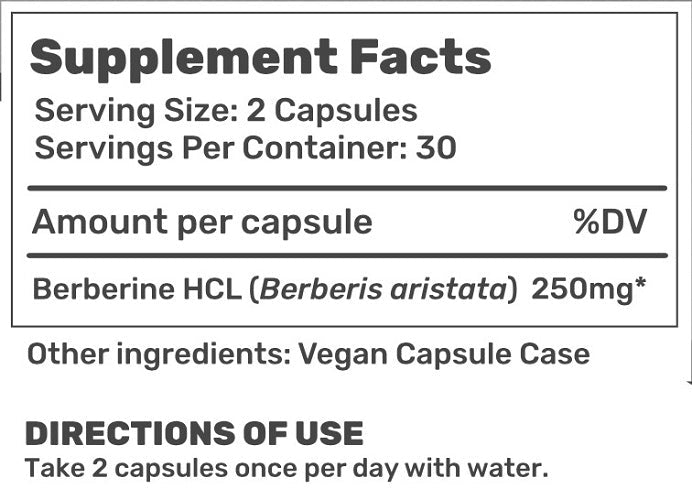 NOWHEY BERBERINE - 30 SERVES - Bay Supplements