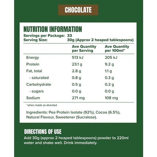 NOWHEY PLANT PROTEIN 1KG - Bay Supplements