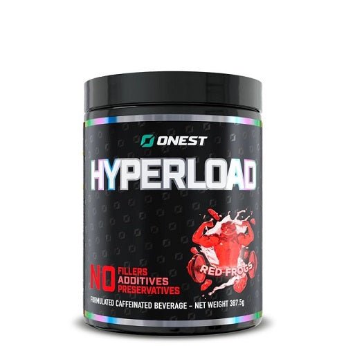 ONEST HYPERLOAD EXPLOSIVE PRE-WORKOUT - Bay Supplements - Pre-workout - Red Frogs - Nootropics - Pump