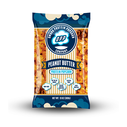 OMAHA PROTEIN POPCORN OPP 369G BAG