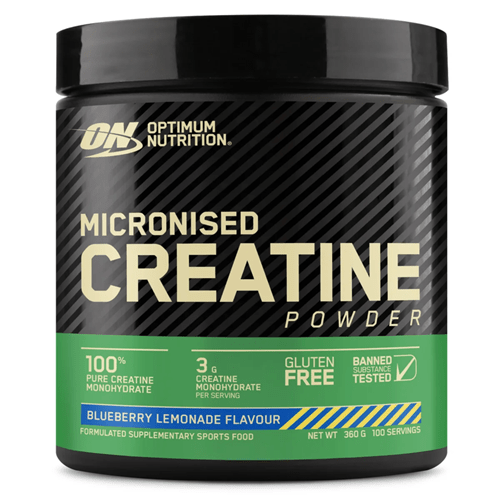 OPTIMUM NUTRITION FLAVOURED MICRONIZED CREATINE POWDER 360G - Bay Supplements - Creatine - Blueberry Lemonade - general health