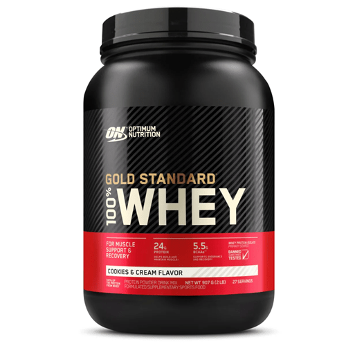 OPTIMUM NUTRITION GOLD STANDARD 100% WHEY 2LB - Bay Supplements