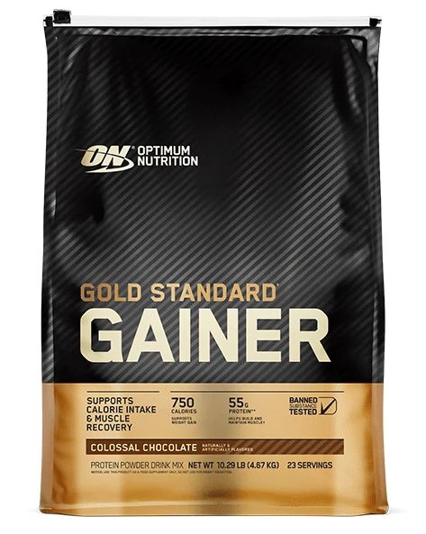 OPTIMUM NUTRITION GOLD STANDARD GAINER 10LB - DATED