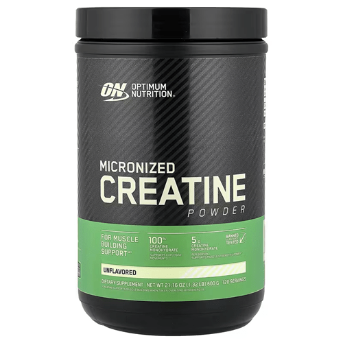 OPTIMUM NUTRITION MICRONIZED CREATINE POWDER 600G - Bay Supplements