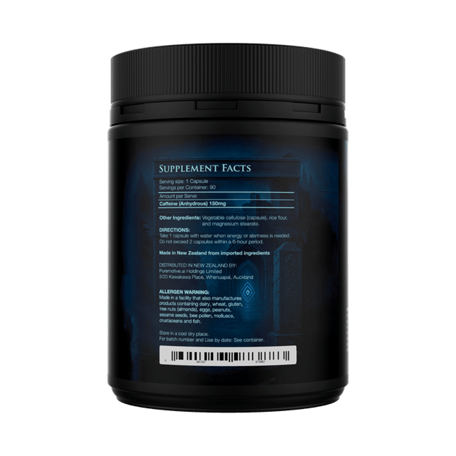 PACK NUTRITION ELEMENTALS CAFFEINE - 90 CAPS - Bay Supplements - Pre-workout - Caffeine Pills - Pre-workout - Stim