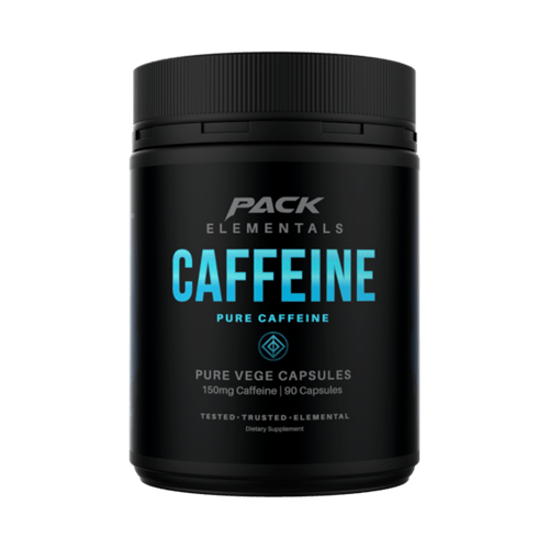 PACK NUTRITION ELEMENTALS CAFFEINE - 90 CAPS - Bay Supplements - Pre-workout - Caffeine Pills - Pre-workout - Stim