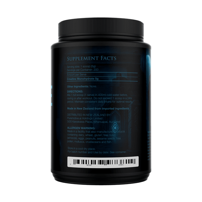 PACK NUTRITION ELEMENTALS CREATINE 1KG - Bay Supplements